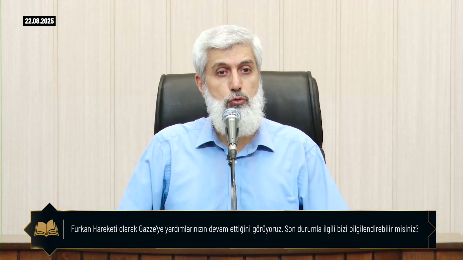 Alparslan Kuytul Hocaefendi'den, Furkan Hareketi olarak tüm imkânlar dahilinde Gazze'ye yaptığımız yardımlar hakkında açıklama?