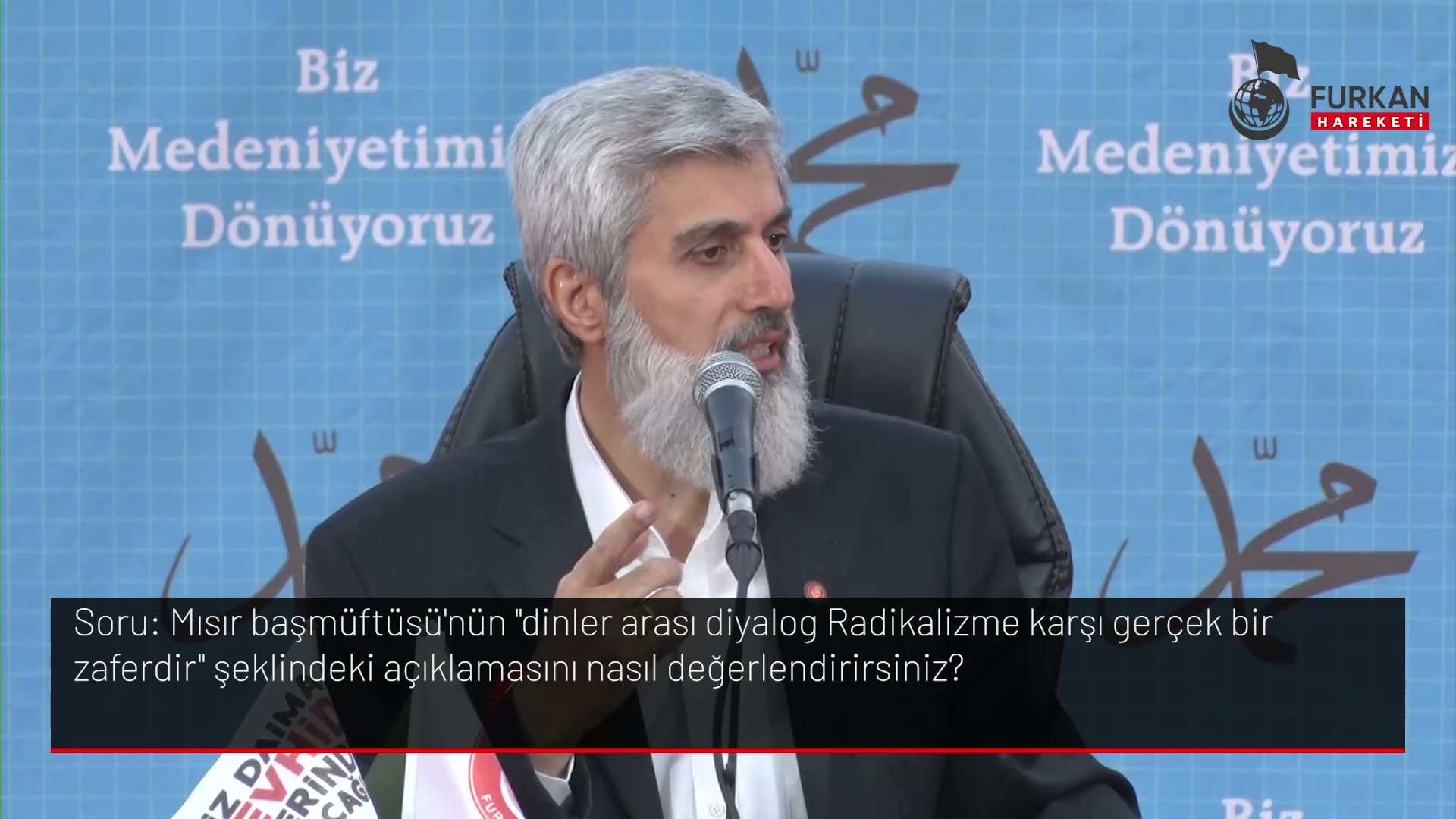 Mısır başmüftüsü'nün "dinler arası diyalog Radikalizme karşı gerçek bir zaferdir" şeklindeki açıklamasını nasıl değerlendirirsiniz?