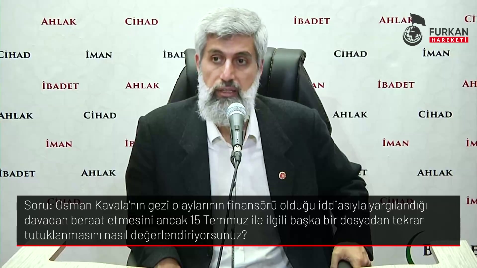 Osman Kavala'nın gezi olaylarının finansörü olduğu iddiasıyla yargılandığı davadan beraat etmesini ancak 15 Temmuz ile ilgili başka bir dosyadan tekrar tutuklanmasını nasıl değerlendiriyorsunuz?