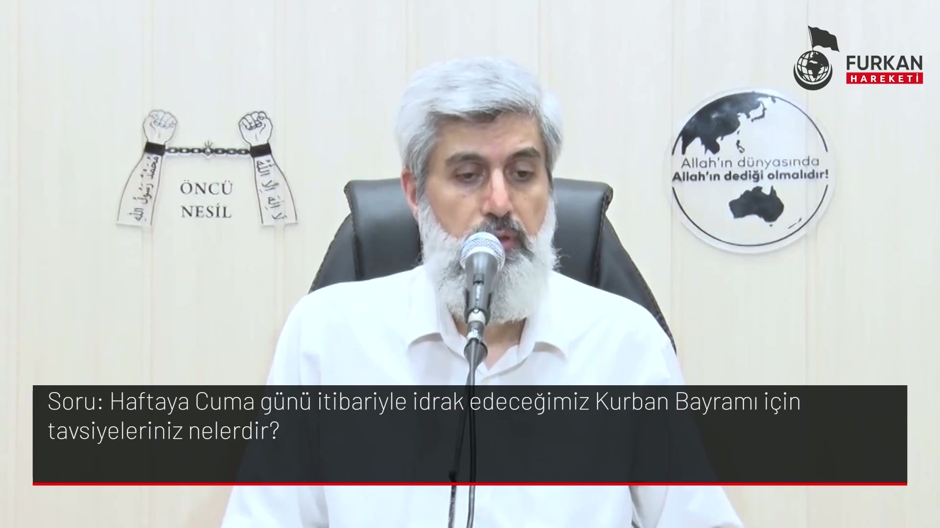 Haftaya Cuma günü itibariyle idrak edeceğimiz Kurban Bayramı için tavsiyeleriniz nelerdir?