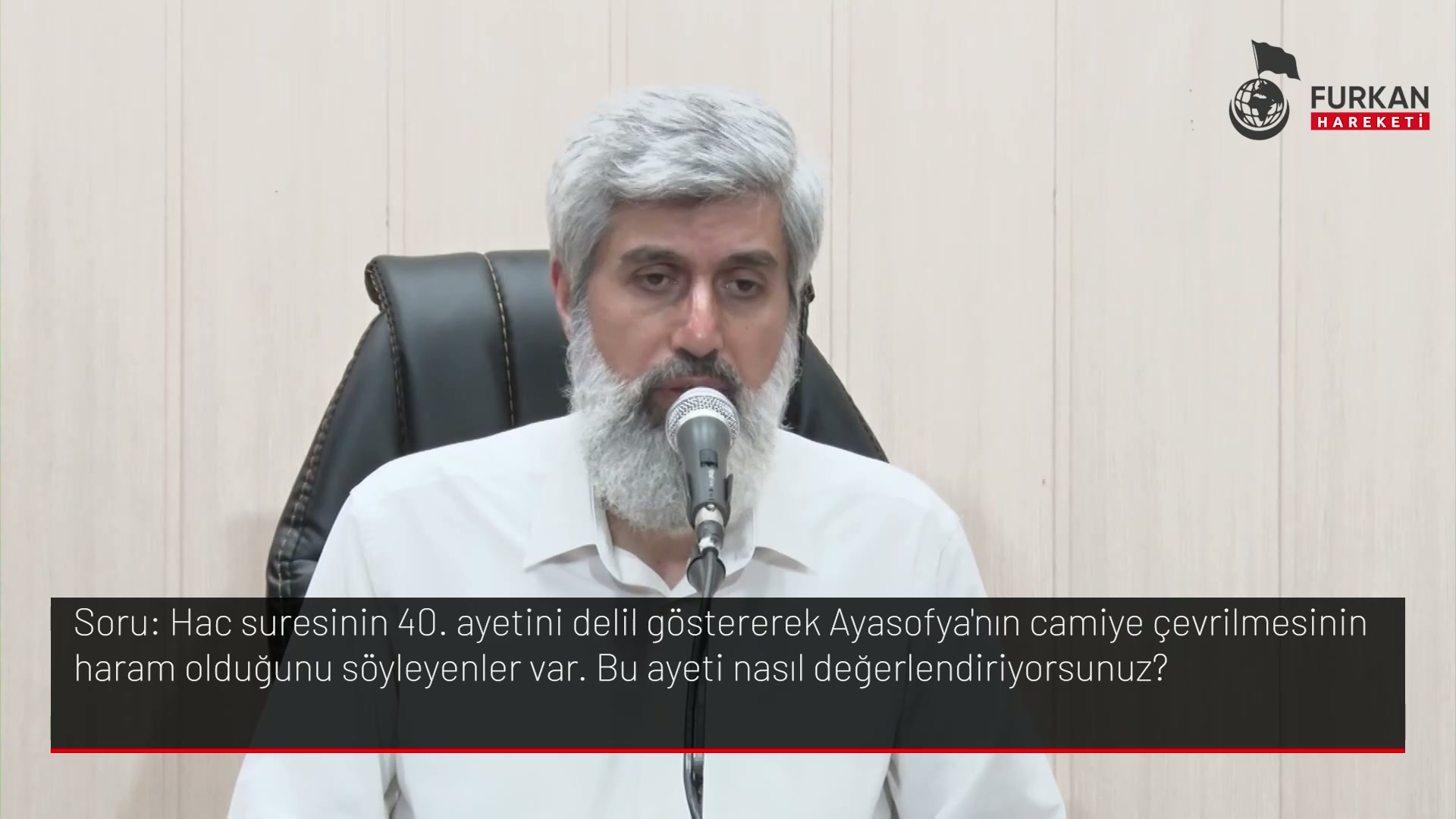 Hac suresinin 40. ayetini delil göstererek Ayasofya'nın camiye çevrilmesinin haram olduğunu söyleyenler var. Bu ayeti nasıl değerlendiriyorsunuz?
