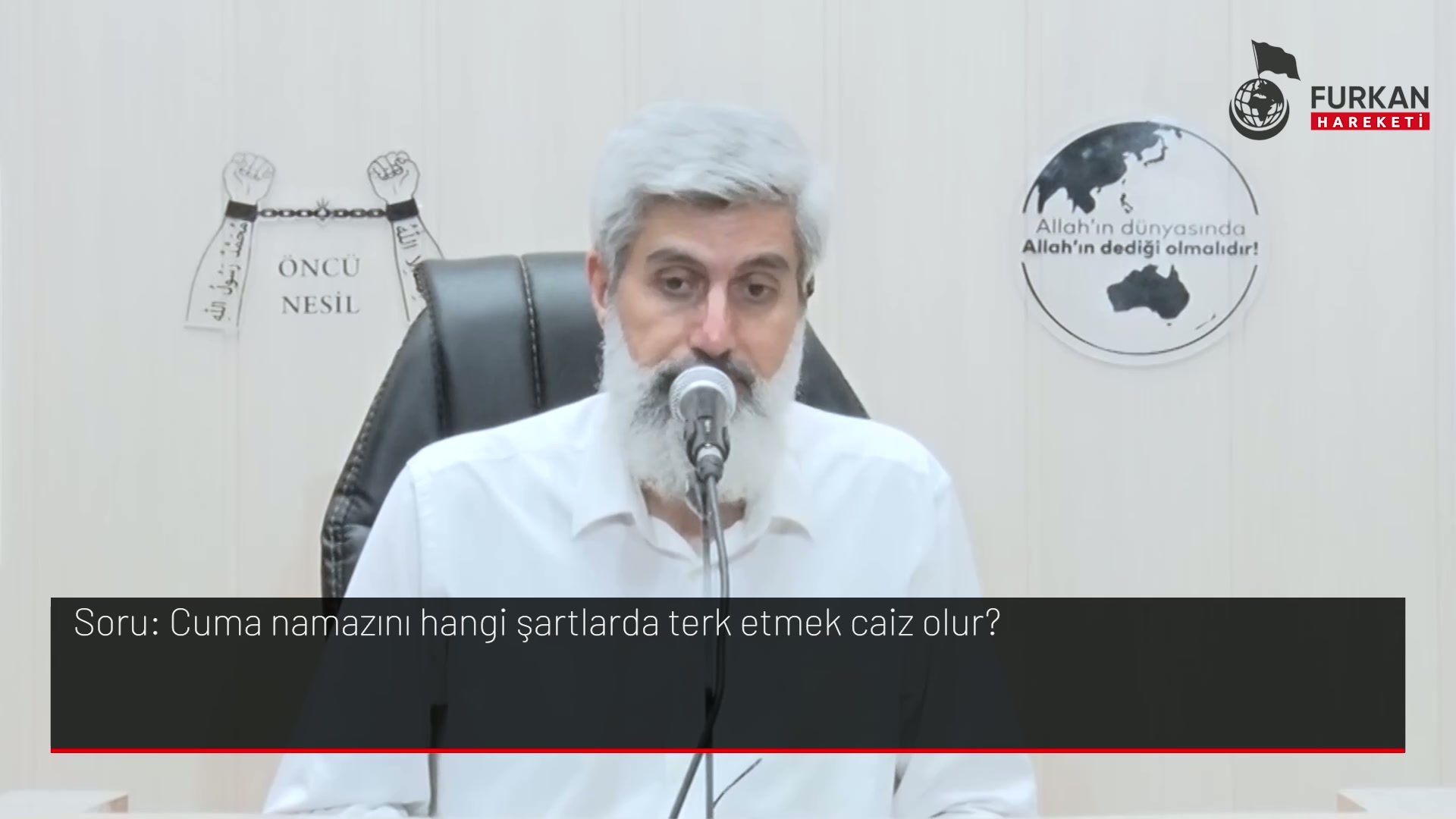 Cuma namazını hangi şartlarda terk etmek caiz olur?