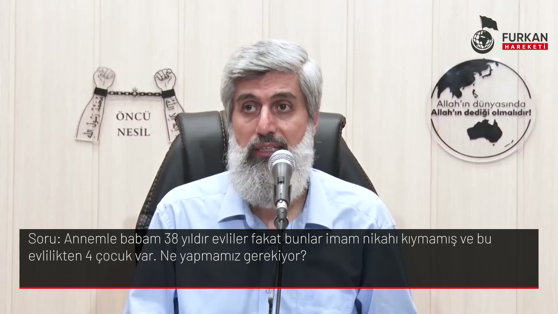 Annemle babam 38 yıldır evliler fakat bunlar imam nikahı kıymamış ve bu evlilikten 4 çocuk var. Ne yapmamız gerekiyor?