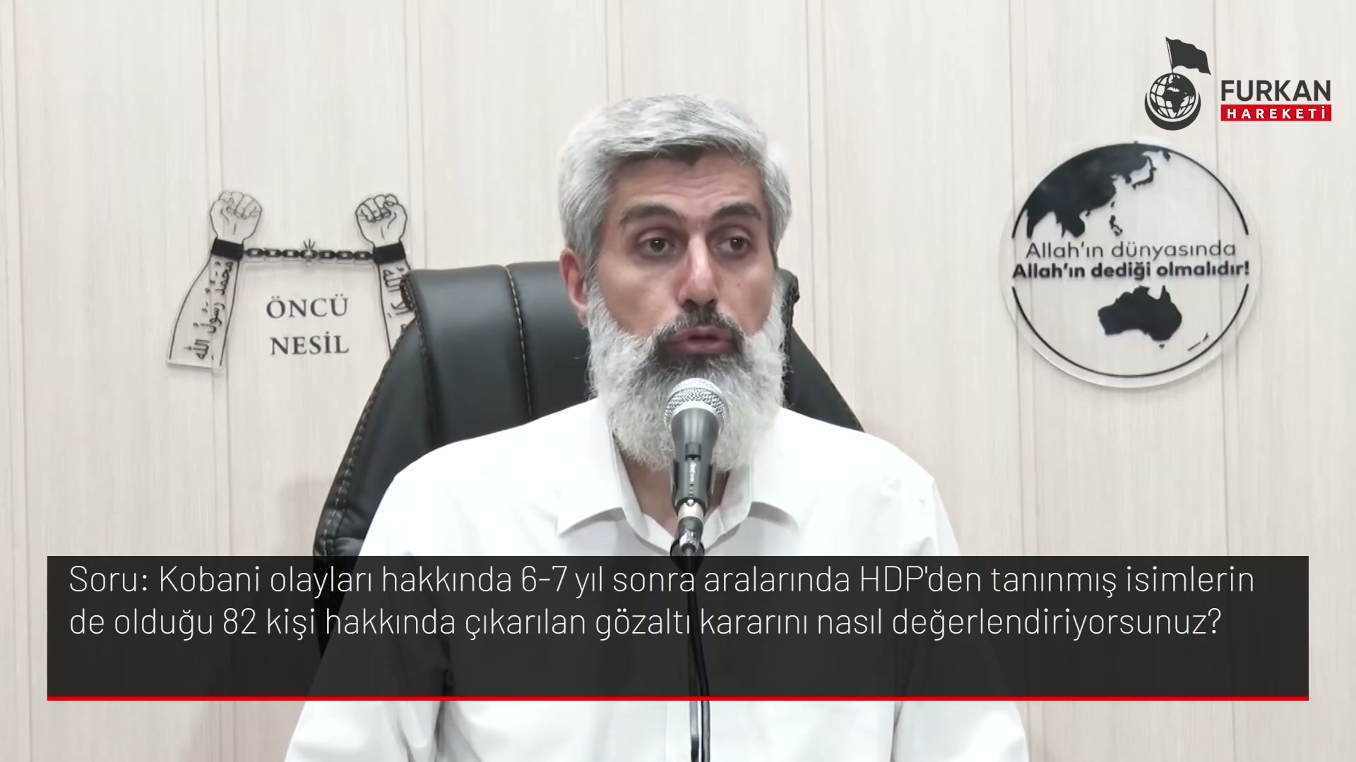 Kobani olayları hakkında 6-7 yıl sonra aralarında HDP'den tanınmış isimlerin de olduğu 82 kişi hakkında çıkarılan gözaltı kararını nasıl değerlendiriyorsunuz?
