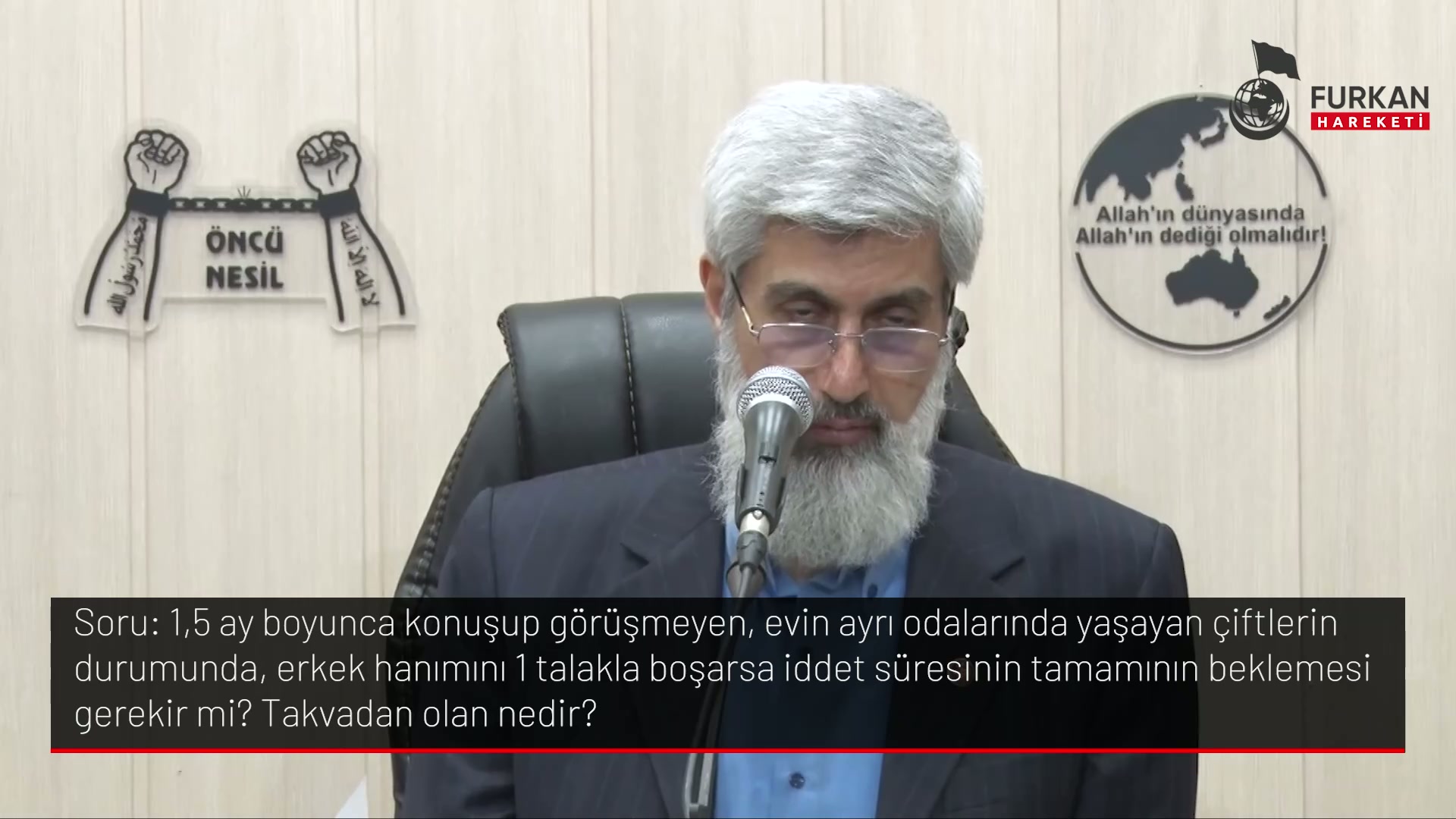 1,5 ay boyunca konuşup görüşmeyen, evin ayrı odalarında yaşayan çiftlerin durumunda, erkek hanımını 1 talakla boşarsa iddet süresinin tamamının beklemesi gerekir mi? Takvadan olan nedir?