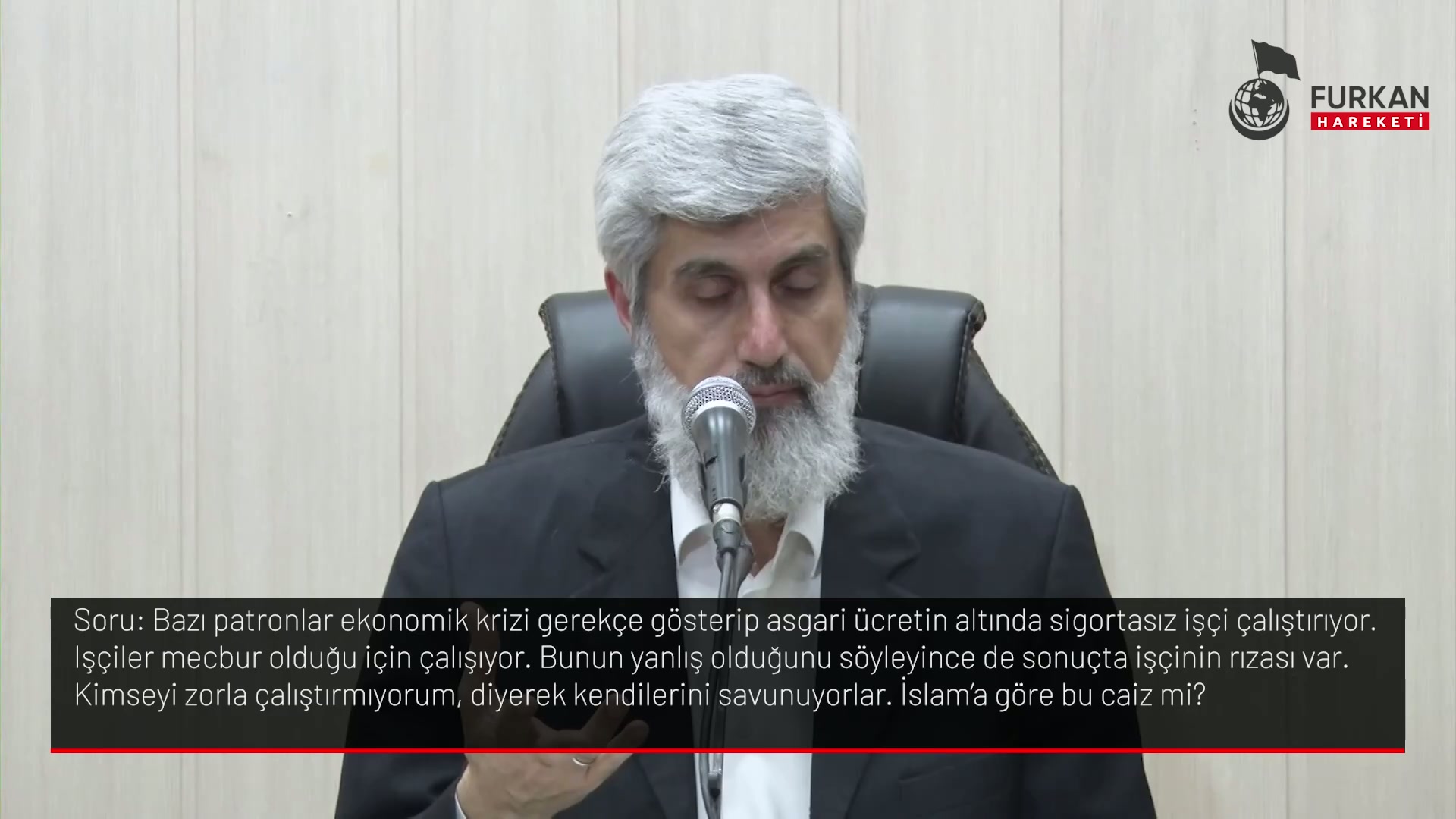 Bazı patronlar ekonomik krizi gerekçe gösterip asgari ücretin altında sigortasız işçi çalıştırıyor. İşçiler mecbur olduğu için çalışıyor. Bunun yanlış olduğunu söyleyince de sonuçta işçinin rızası var. Kimseyi zorla çalıştırmıyorum, diyerek kendilerini savunuyorlar. İslam'a göre bu caíz mi?