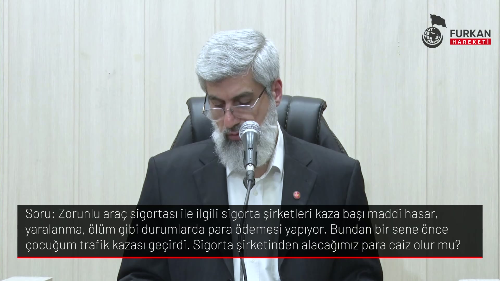Zorunlu araç sigortası ile ilgili sigorta şirketleri kaza başı maddi hasar, yaralanma, ölüm gibi durumlarda para ödemesi yapıyor. Bundan bir sene önce çocuğum trafik kazası geçirdi. Sigorta şirketinden alacağımız para caiz olur mu?