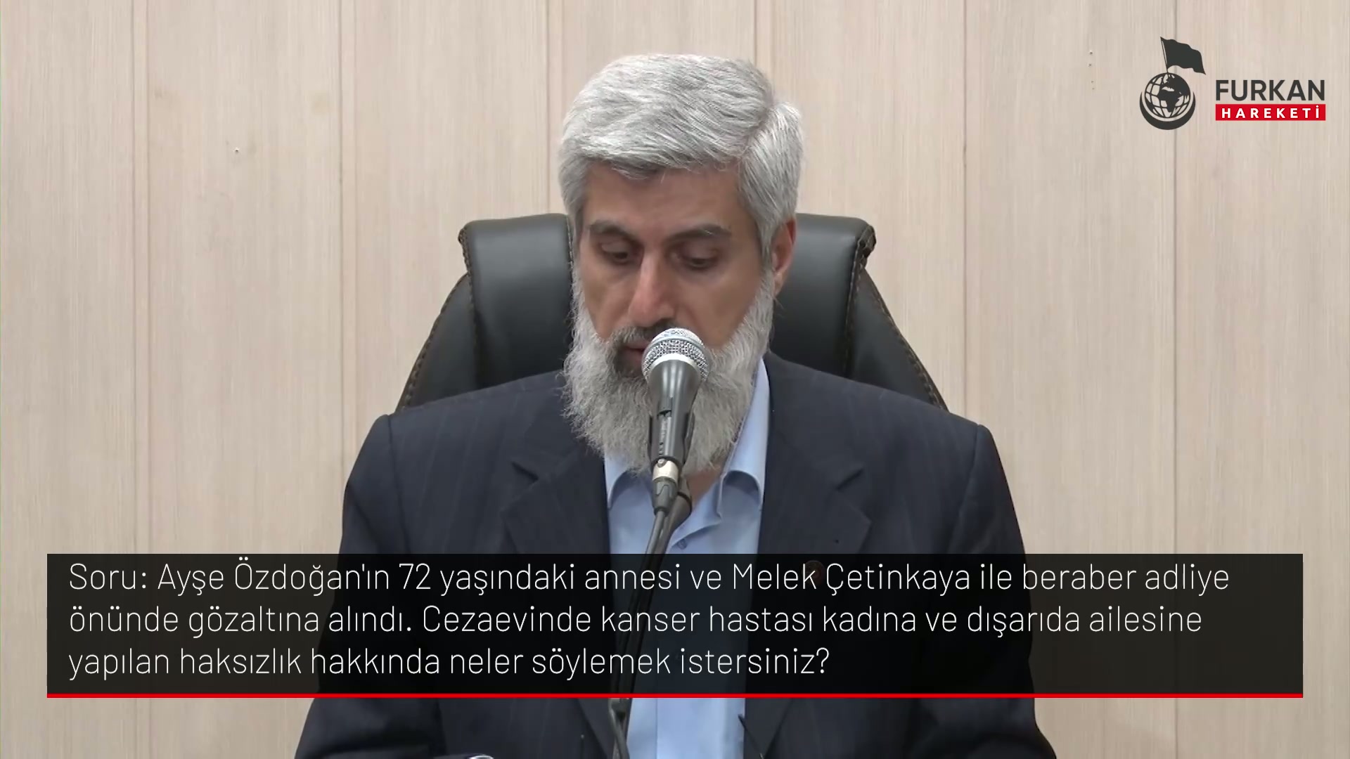 Ayşe Özdoğanın 72 yaşındaki annesi ve Melek Çetinkaya ile beraber adliye önünde gözaltına alındı. Cezaevinde kanser hastası kadına ve dışarıda ailesine yapılan haksızlık hakkında neler sõylemek istersiniz?