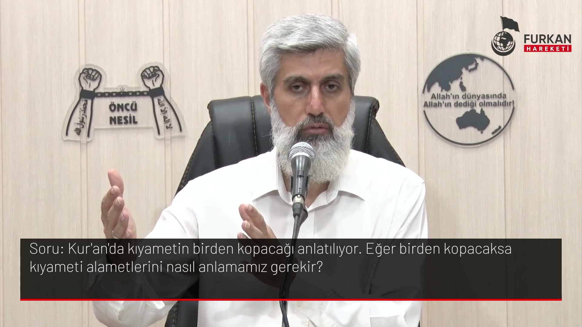 Kur'an'da kıyametin birden kopacağı anlatılıyor. Eğer birden kopacaksa kıyameti alametlerini nasıl anlamamız gerekir?