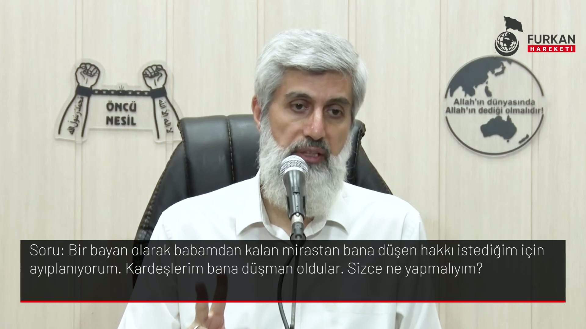 Bir bayan olarak babamdan kalan mirastan bana düşen hakkı istediğim için ayıplanıyorum. Kardeşlerim bana düşman oldular. Sizce ne yapmalıyım?