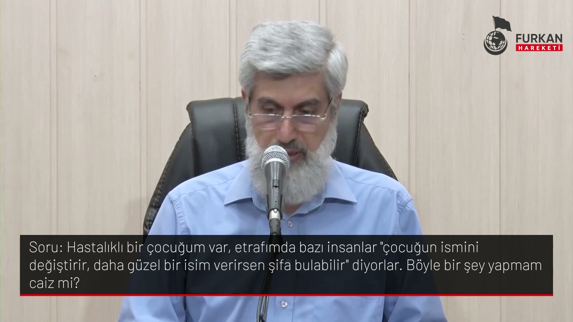 Hastalıklı bir çocuğum var, etrafımda bazı insanlar çocuğun ismini değiştirir, daha güzel bir isim verirsen şifa bulabilir" diyorlar. Böyle bir şey yapmam caiz mi?