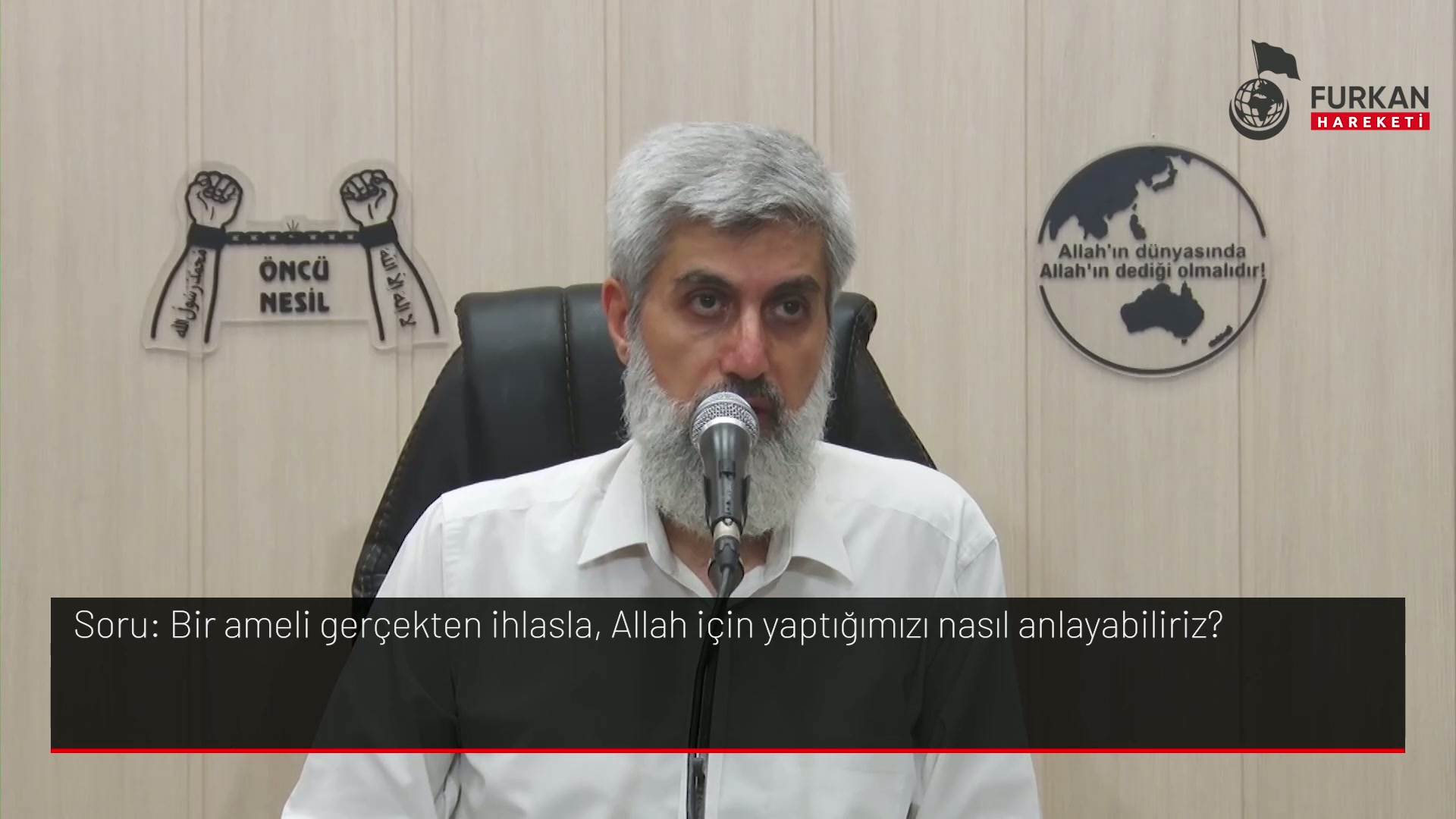 Bir ameli gerçekten ihlasla, Allah için yaptığımızı nasıl anlayabiliriz?