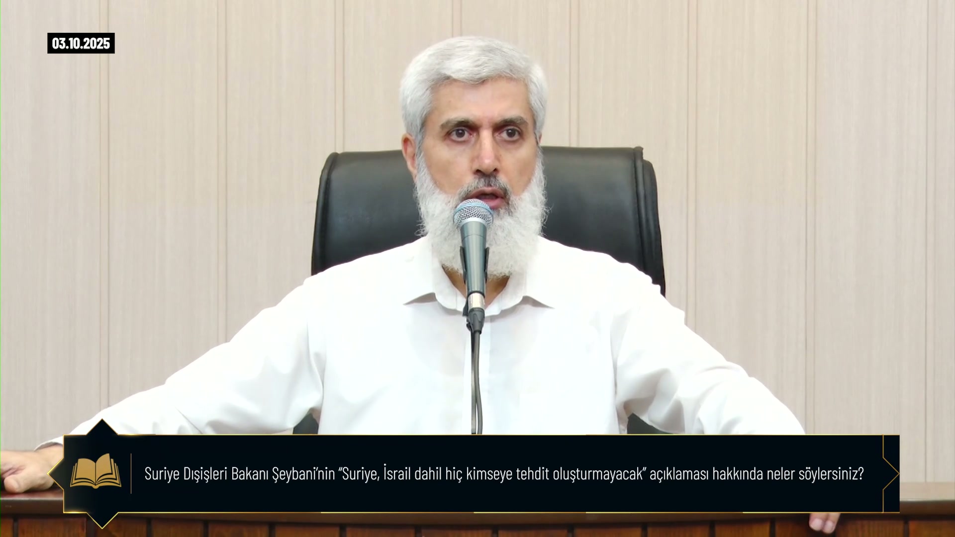 Suriye Dışişleri Bakanı Şeybani’nin “Suriye, İsrail dahil hiç kimseye tehdit oluşturmayacak” açıklaması hakkında neler söylersiniz?