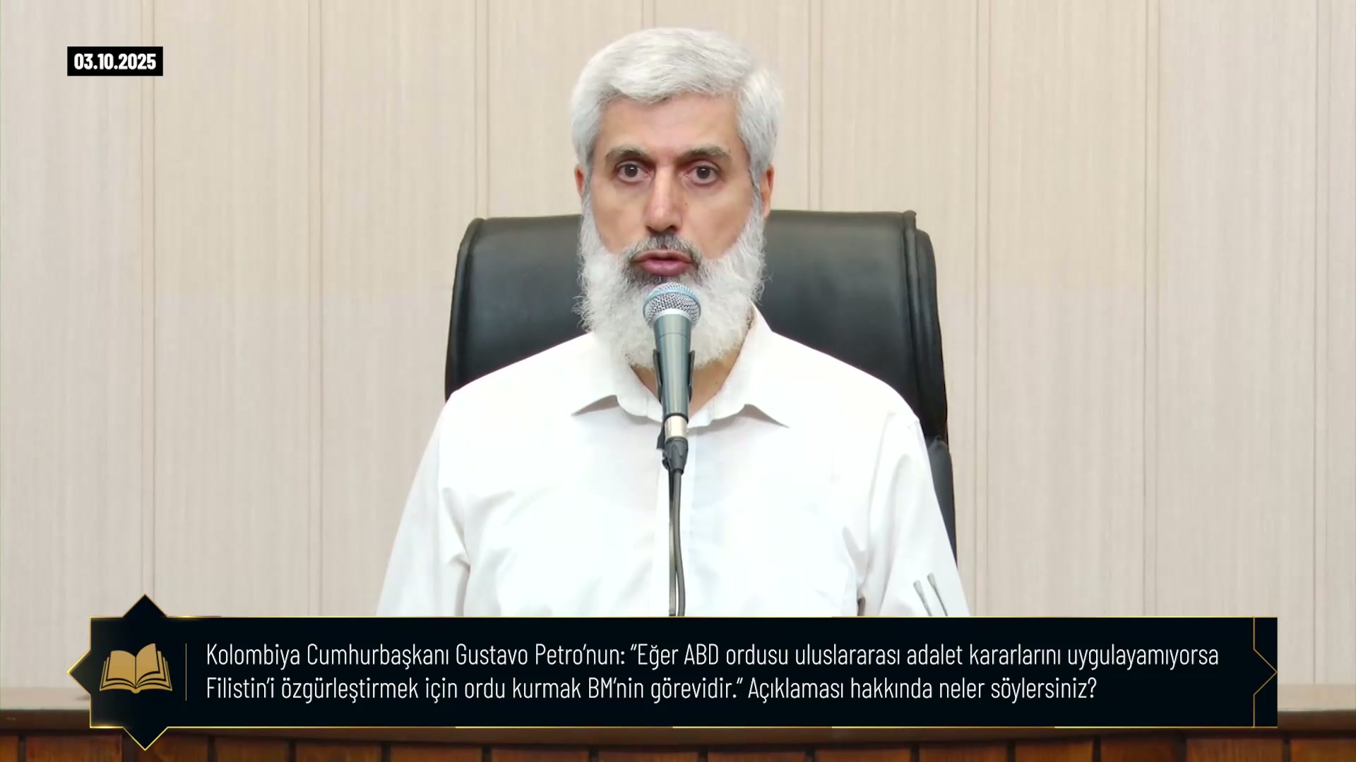 Kolombiya Cumhurbaşkanı Gustavo Petro’nun: “Eğer ABD ordusu uluslararası adalet kararlarını uygulayamıyorsa Filistin’i özgürleştirmek için ordu kurmak BM’nin görevidir.” Açıklaması hakkında neler söylersiniz?