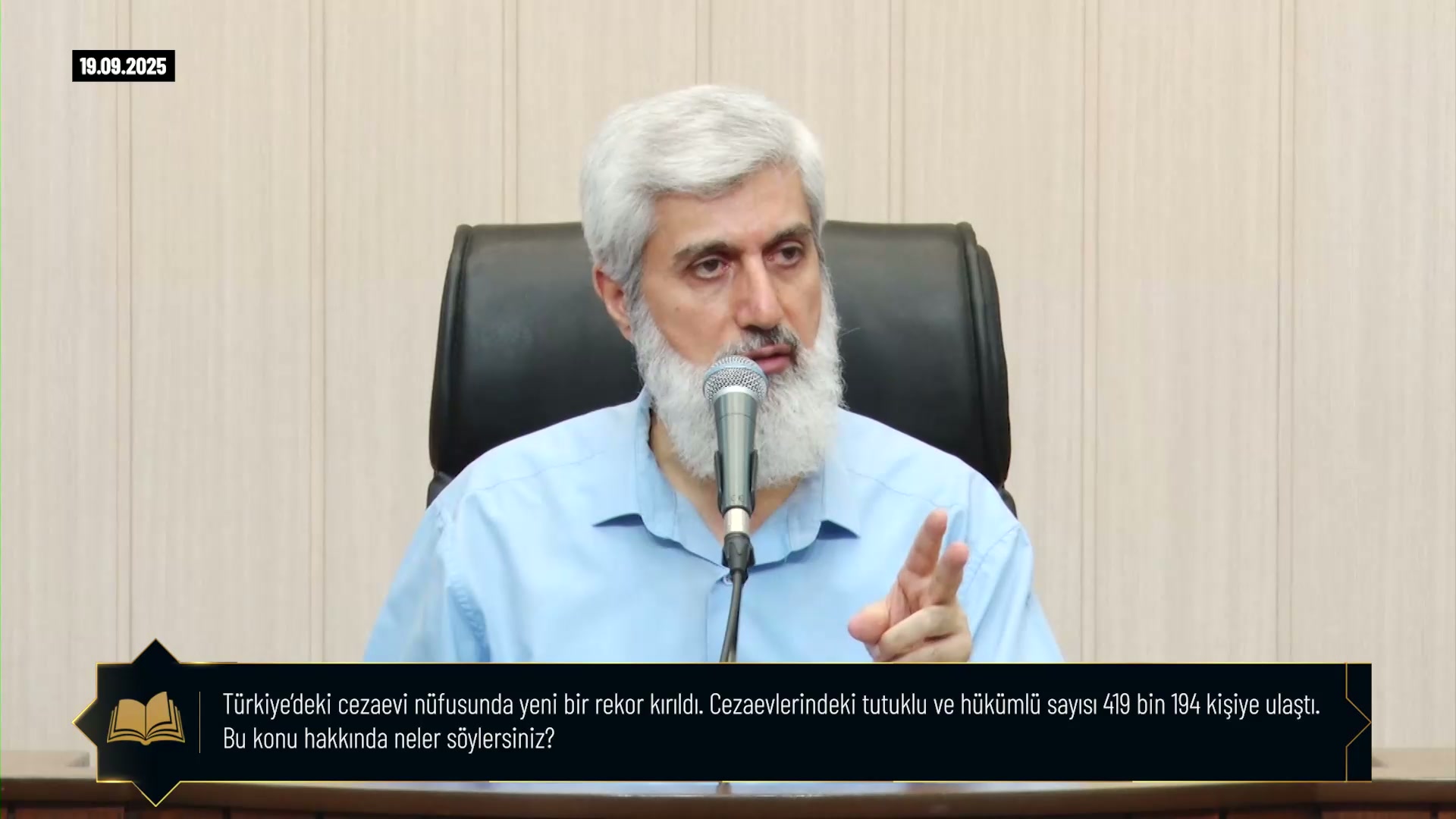 Türkiye’deki cezaevi nüfusunda yeni bir rekor kırıldı. Cezaevlerindeki tutuklu ve hükümlü sayısı 419 bin 194 kişiye ulaştı. Bu konu hakkında neler söylersiniz?