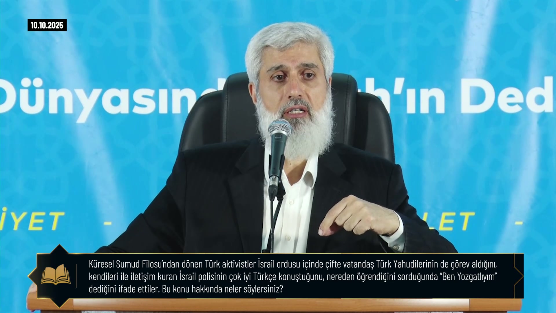 Küresel Sumud Filosu’ndan dönen Türk aktivistler İsrail ordusu içinde çifte vatandaş Türk Yahudilerinin de görev aldığını, kendileri ile iletişim kuran İsrail polisinin çok iyi Türkçe konuştuğunu, nereden öğrendiğini sorduğunda “Ben Yozgatlıyım” dediğini ifade ettiler. Bu konu hakkında neler söylersiniz?