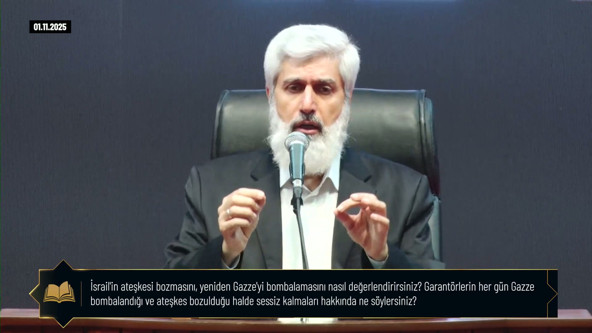 İsrail'in ateşkesi bozmasını, yeniden Gazze'yi bombalamasını nasıl değerlendirirsiniz? Garantörlerin her gün Gazze bombalandığı ve ateşkes bozulduğu halde sessiz kalmaları hakkında ne söylersiniz?
