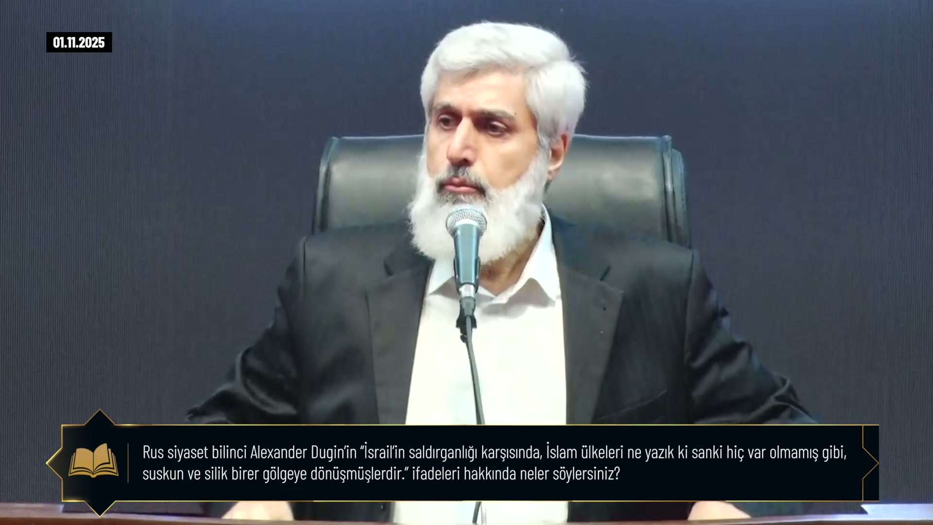 Rus siyaset bilinci Alexander Dugin’in “İsrail’in saldırganlığı karşısında, İslam ülkeleri ne yazık ki sanki hiç var olmamış gibi, suskun ve silik birer gölgeye dönüşmüşlerdir.” ifadeleri hakkında neler söylersiniz?