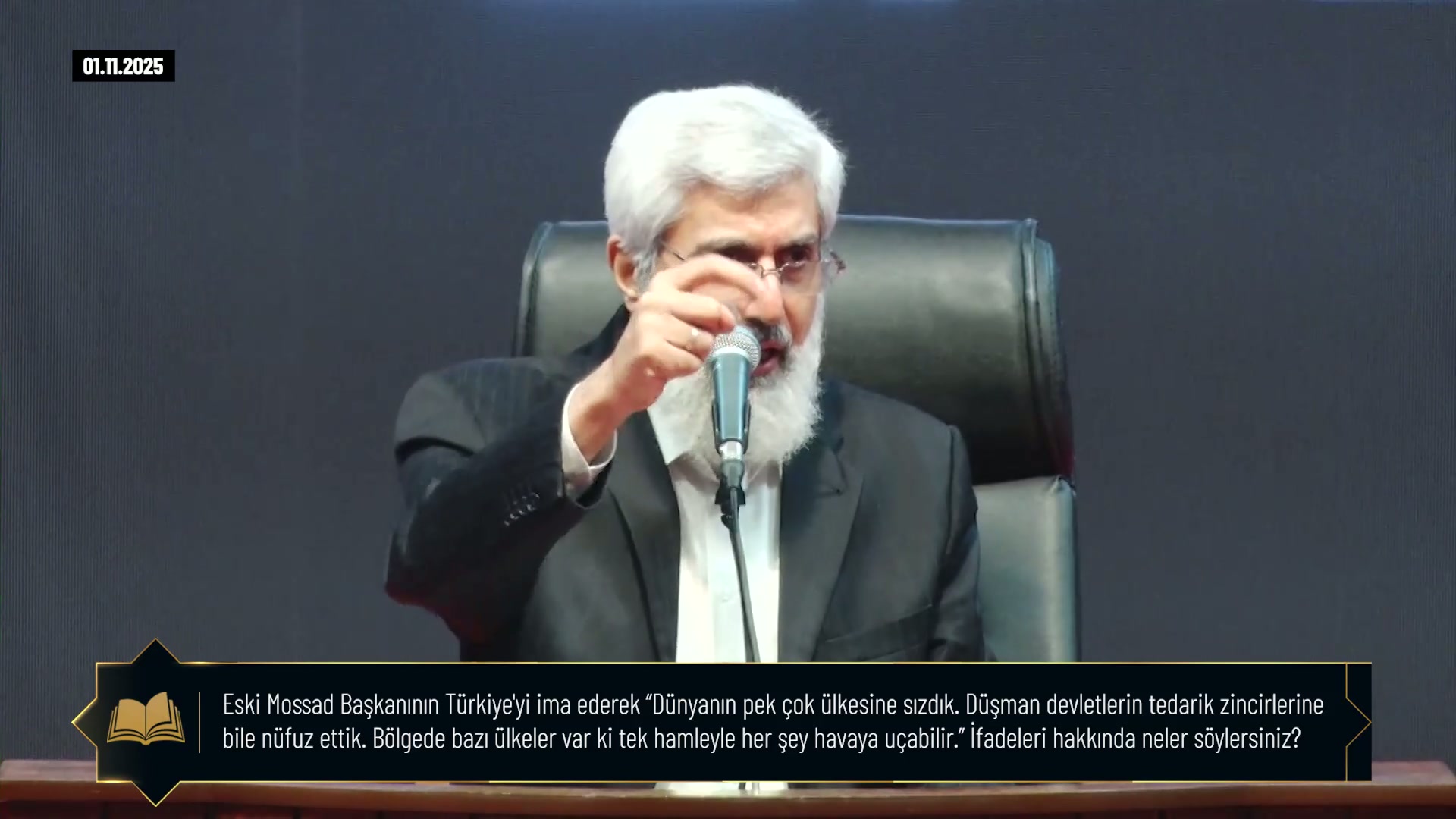 Eski Mossad Başkanının Türkiye'yi ima ederek “Dünyanın pek çok ülkesine sızdık. Düşman devletlerin tedarik zincirlerine bile nüfuz ettik. Bölgede bazı ülkeler var ki tek hamleyle her şey havaya uçabilir.” İfadeleri hakkında neler söylersiniz?
