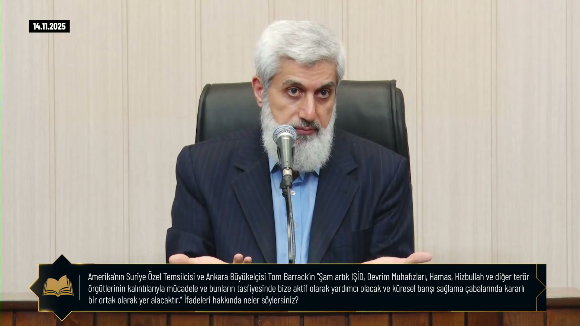 Amerika’nın Suriye Özel Temsilcisi ve Ankara Büyükelçisi Tom Barrack’ın “Şam artık IŞİD, Devrim Muhafızları, Hamas, Hizbullah ve diğer terör örgütlerinin kalıntılarıyla mücadele ve bunların tasfiyesinde bize aktif olarak yardımcı olacak ve küresel barışı sağlama çabalarında kararlı bir ortak olarak yer alacaktır.” İfadeleri hakkında neler söylersiniz?