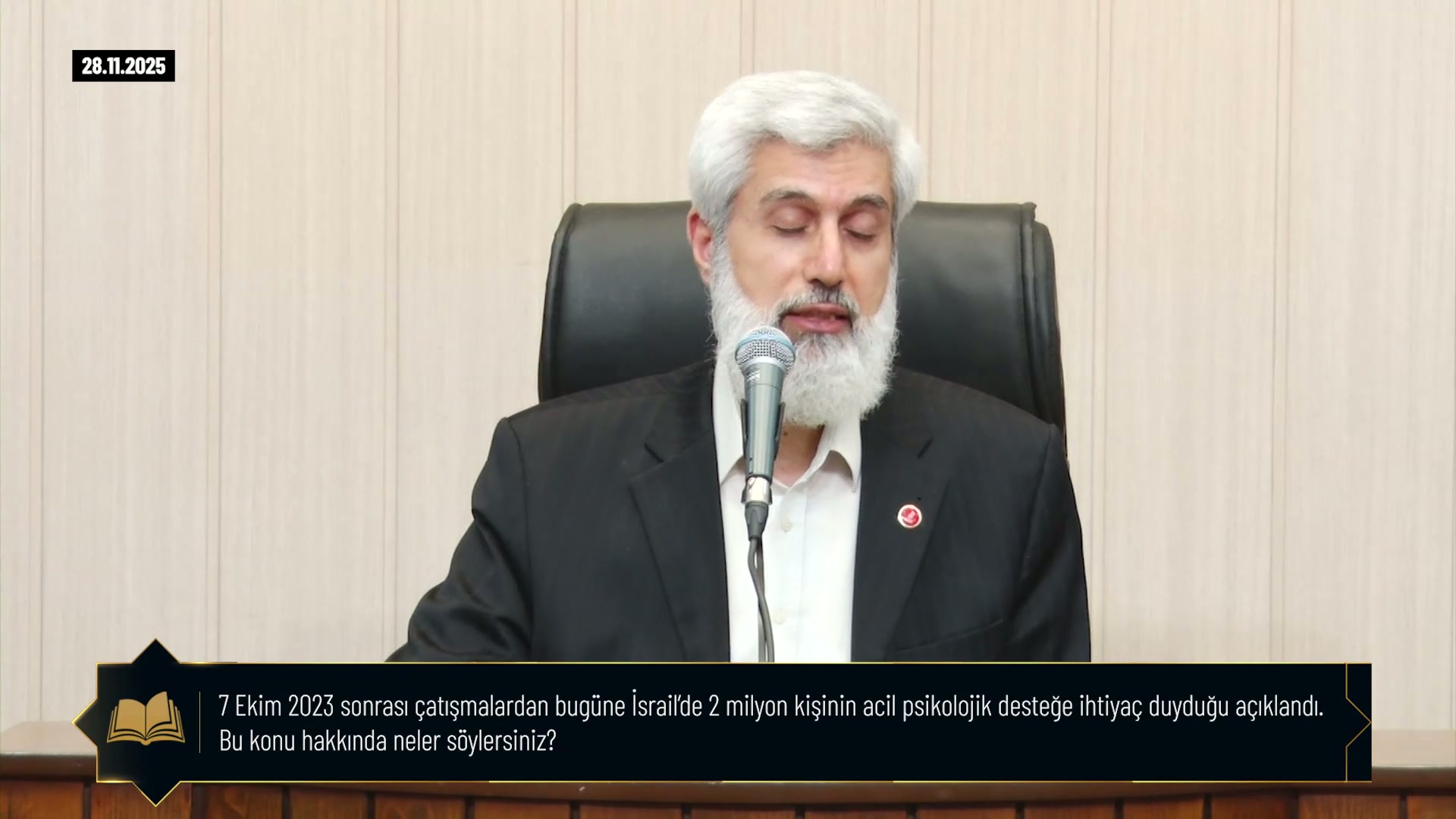 7 Ekim 2023 sonrası çatışmalardan bugüne, İsrail’de 2 milyon kişinin acil psikolojik desteğe ihtiyaç duyduğu açıklandı. Bu konu hakkında neler söylersiniz?