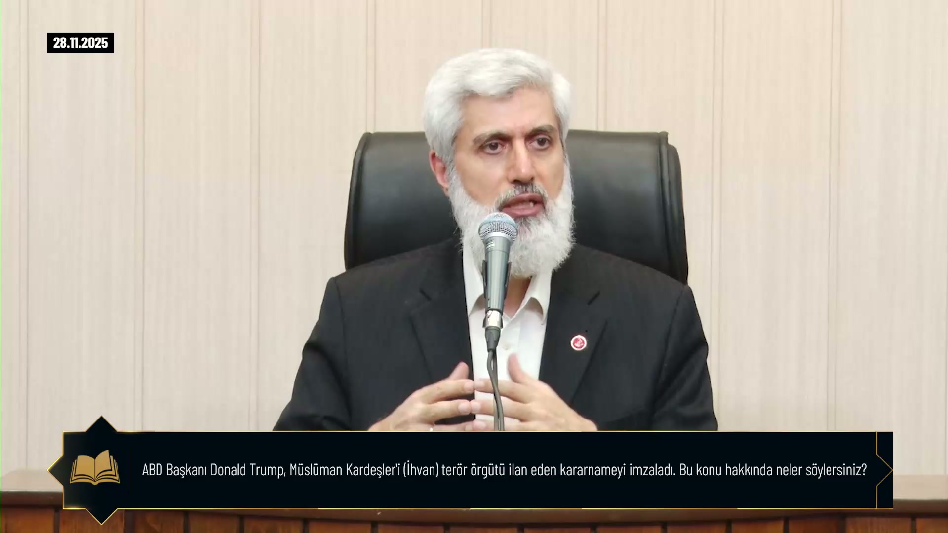 ABD Başkanı Donald Trump, Müslüman Kardeşleri (İhvan) terör örgütü ilan eden kararnameyi imzaladı. Bu konu hakkında neler söylersiniz?