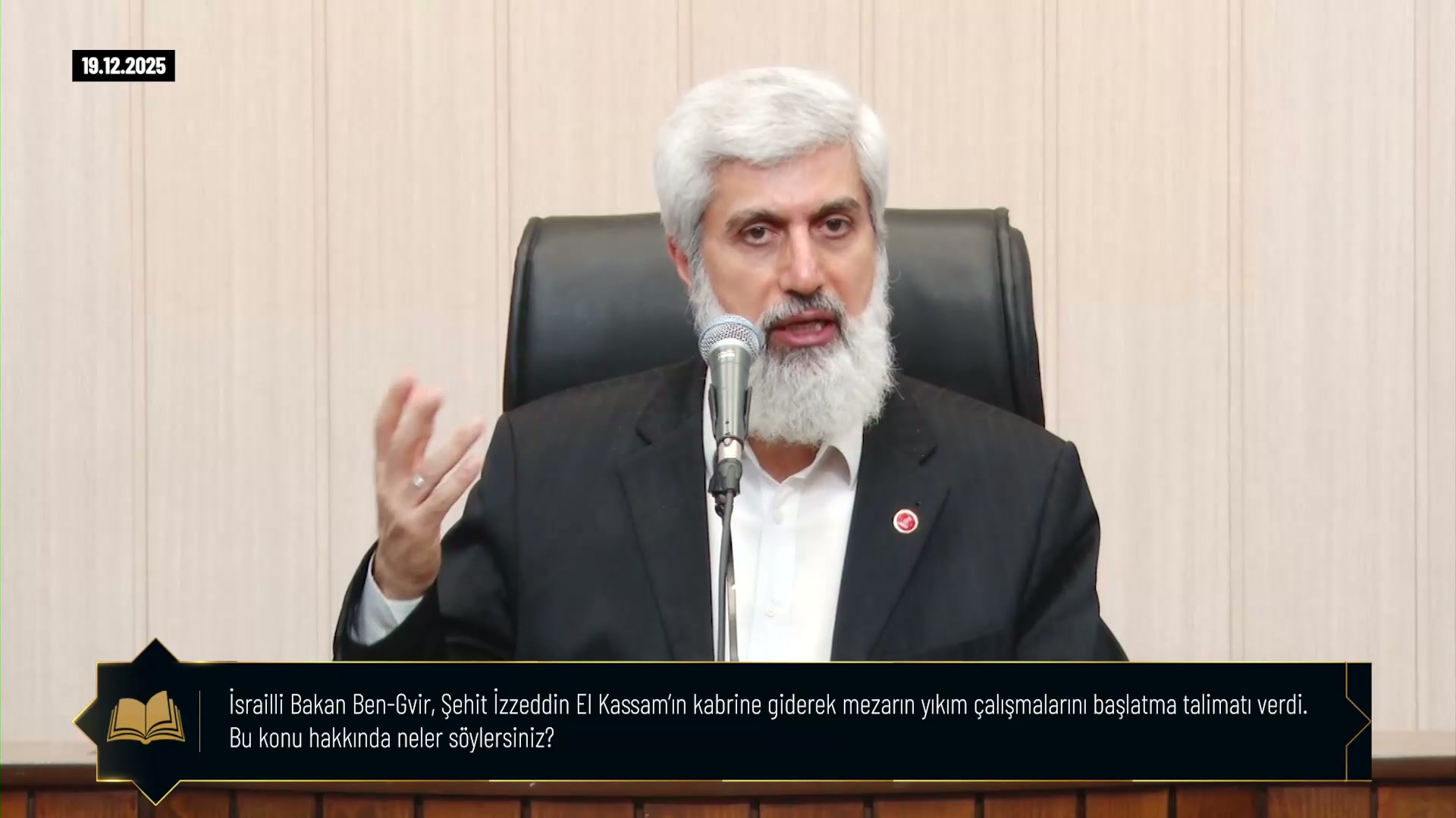 İsrailli Bakan Ben-Gvir, Şehit İzzeddin El Kassam’ ın kabrine giderek mezarın yıkım çalışmalarını başlatma talimatı verdi. Bu konu hakkında neler söylersiniz?