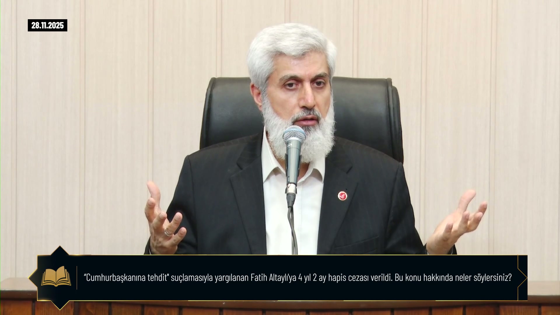 Cumhurbaşkanına tehdit" suçlamasıyla yargılanan Fatih Altaylı'ya 4 yıl 2 ay hapis cezası verildi. Bu konu hakkında neler söylersiniz?