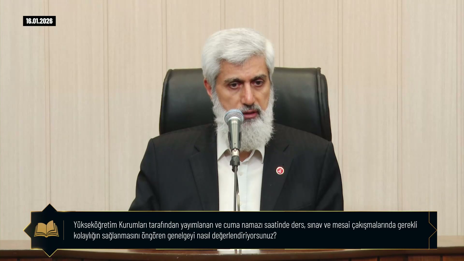 Yükseköğretim Kurumları tarafından yayımlanan ve cuma namazı saatinde ders, sınav ve mesai çakışmalarında gerekli kolaylığın sağlanmasını öngören genelgeyi nasıl değerlendiriyorsunuz?