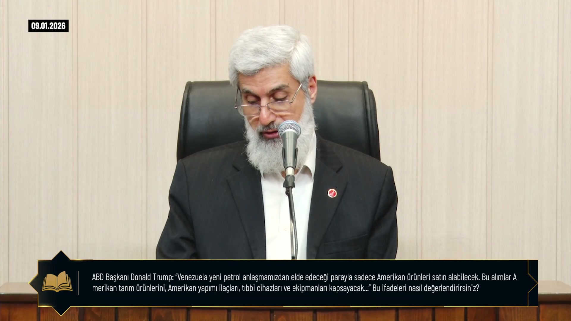 ABD Başkanı Donald Trump: "Venezuela yeni petrol anlaşmamızdan elde edeceği parayla sadece Amerikan ürünleri satın alabilecek. Bu alımlar Amerikan tanım ürünlerini, Amerikan yapımı ilaçları, tıbbi cihazlan ve ekipmanları kapsayacak..." Bu ifadeleri nasıl değerlendirirsiniz?