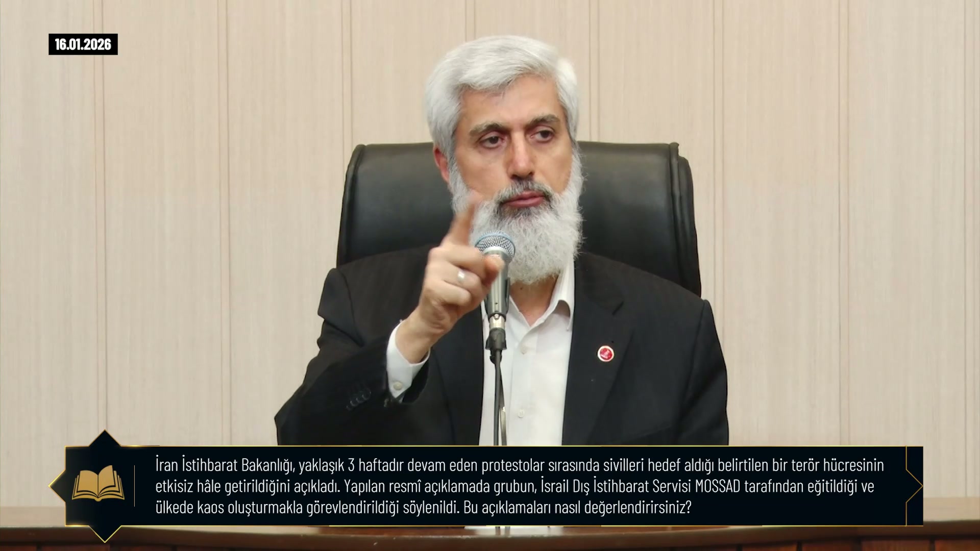 İran İstihbarat Bakanlığı, yaklaşık 3 haftadır devam eden protestolar sırasında sivilleri hedef aldığı belirtilen bir terör hücresinin etkisiz hale getirildiğini açıkladı. Yapılan resmi açıklamada grubun, İsrail Dış İstihbarat Servisi MOSSAD tarafından eğitildiği ve Ülkede kaos oluşturmakla görevlendirildiği söylenildi. Bu açıklamalan nasıl değerlendirirsiniz?