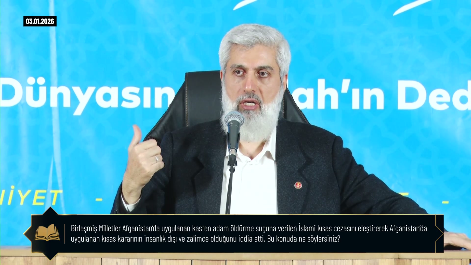 Birleşmiş Milletler Afganistan'da uygulanan kasten adam öldürme suçuna verilen İslami kısas cezasını eleştirerek Afganistanida uygulanan kısas kararının insanlık dışı ve zalimce olduğunu iddia etti. Bu konuda ne söylersiniz?