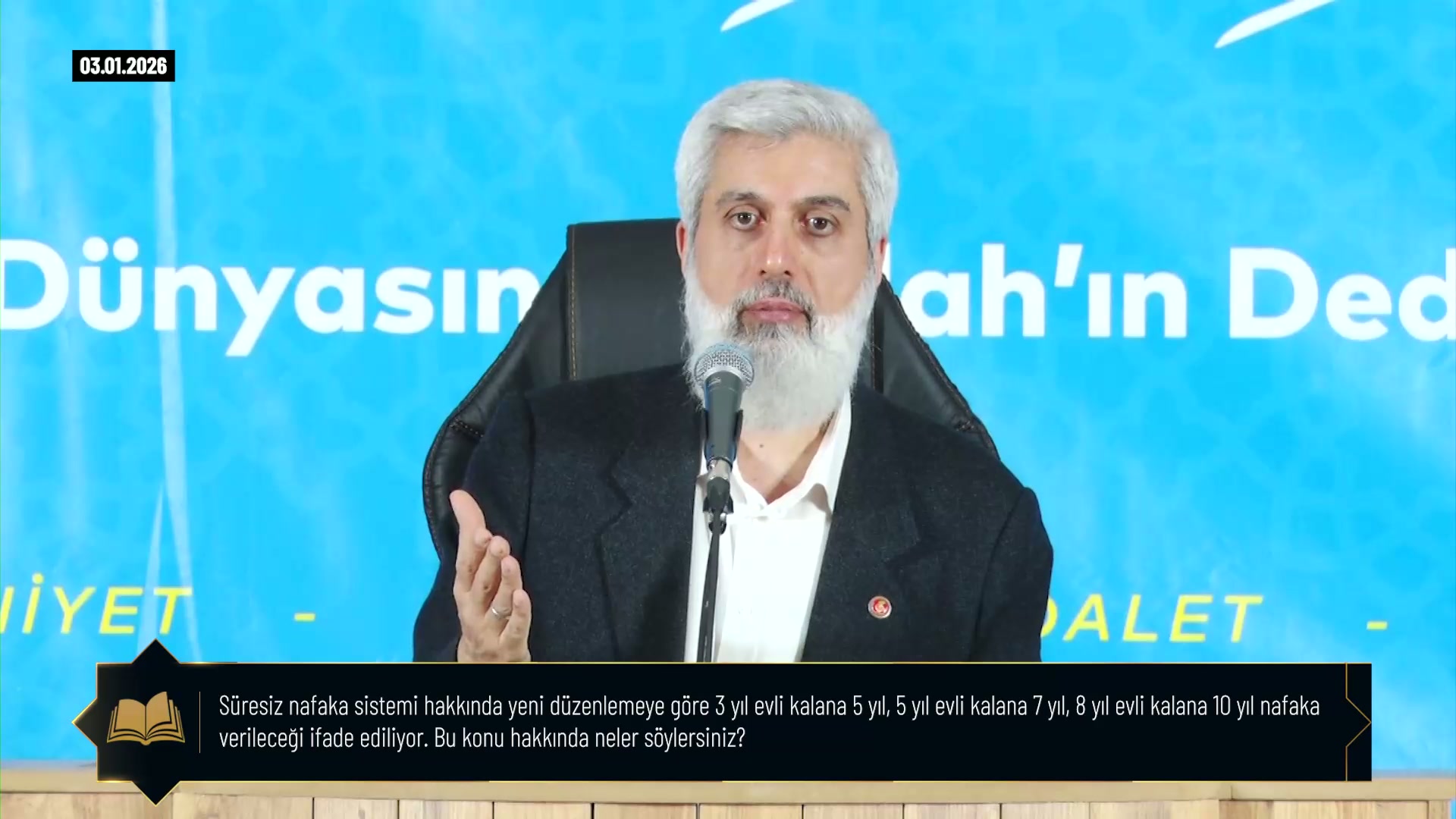 Süresiz nafaka sistemi hakkında yeni düzenlemeye göre 3 yıl evli kalana 5 yıl. 5 yıl evli kalana 7 yıl, 8 yıl evli kalana 10 yıl nafaka verileceği ifade ediliyor. Bu konu hakkında neler söylersiniz?
