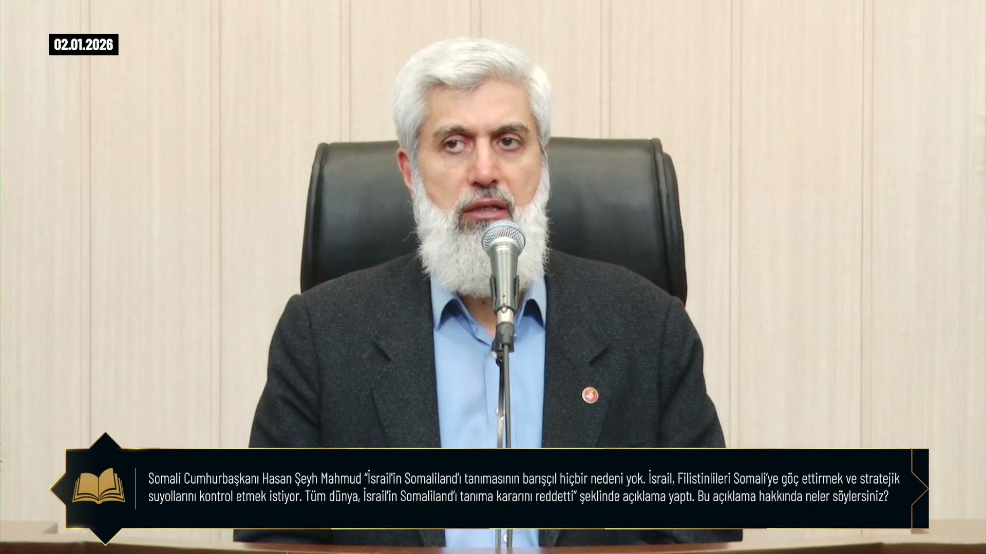 Somali Cumhurbaşkanı Hasan Şeyh Mahmud “İsrail'in Somaliland’ı tanımasının barışçıl hiçbir nedeni yok. İsrail, Filistinlileri Somali’ye göç ettirmek ve stratejik suyollarını kontrol etmek istiyor. Tüm dünya, İsrail'in Somaliland’ı tanıma kararını reddetti” şeklinde açıklama yaptı. Bu açıklama hakkında neler söylersiniz?