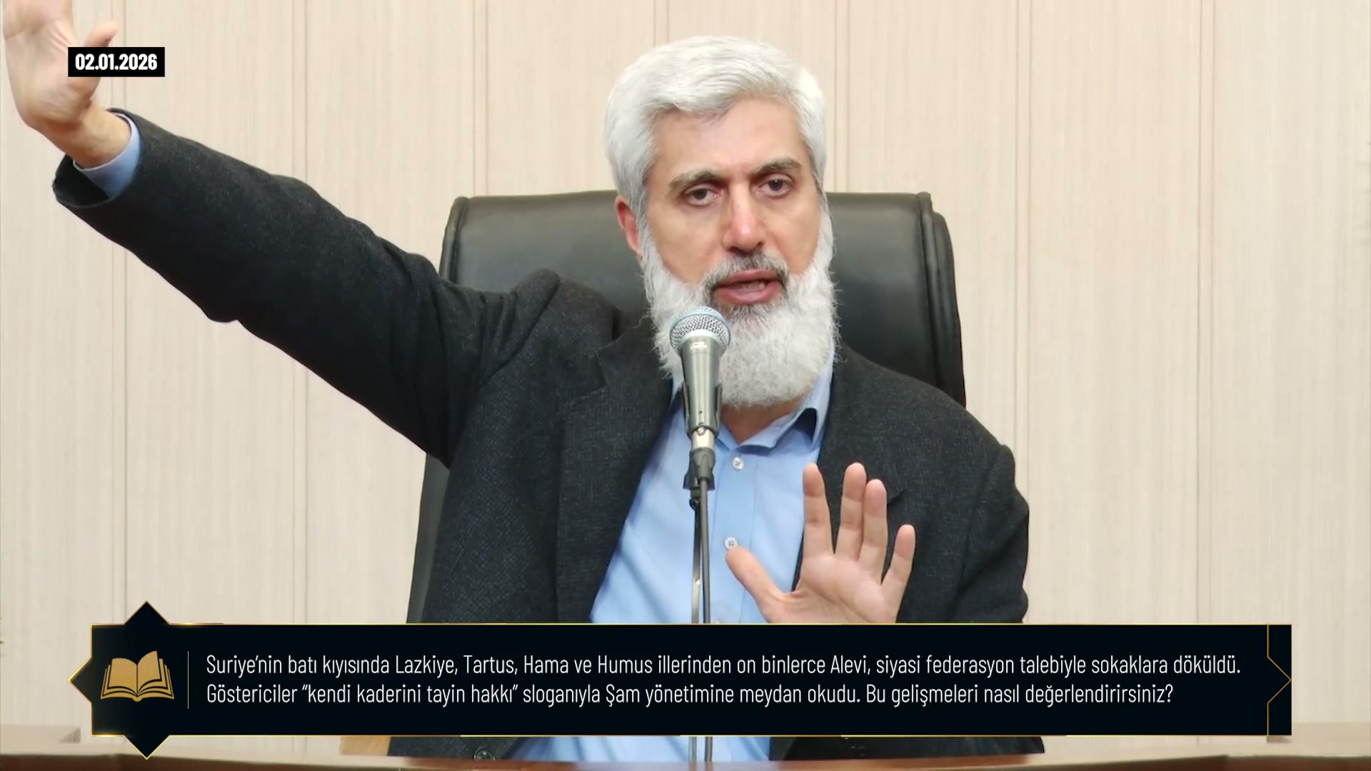 Suriye’nin batı kıyısında Lazkiye, Tartus, Hama ve Humus illerinden on binlerce Alevi, siyasi federasyon talebiyle sokaklara döküldü. Göstericiler “kendi kaderini tayin hakkı” sloganıyla Şam yönetimine meydan okudu. Bu gelişmeleri nasıl değerlendirirsiniz?