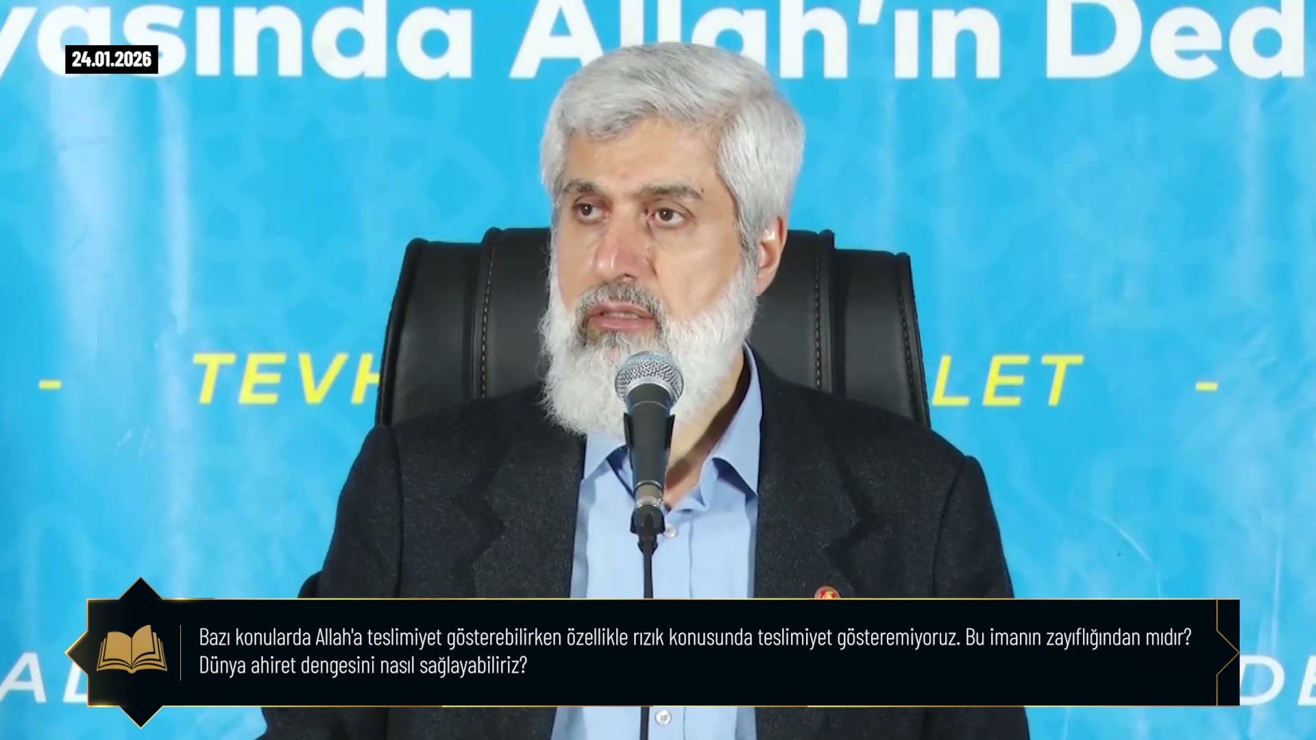 Bazı konularda Allah'a teslimiyet gösterebilirken özellikle rızık konusunda teslimiyet gösteremiyoruz. Bu imanın zayıflığından mıdır? Dünya ahiret dengesini nasıl sağlayabiliriz?