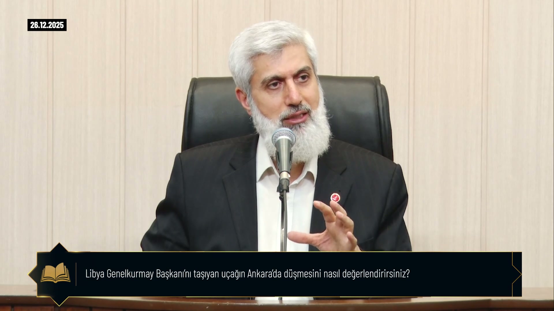 Libya Genelkurmay Başkanı’nı taşıyan uçağın Ankara’da düşmesini nasıl değerlendirirsiniz?
