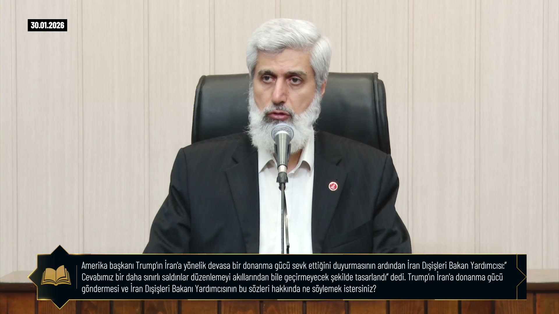 Amerika başkanı Trump'ın İran'a yönelik devasa bir donanma gücü sevk ettiğini duyurmasının ardından İran Dışişleri Bakan Yardımcısı:" Cevabımız bir daha sınırlı saldırılar düzenlemeyi akıllarından bile geçirmeyecek şekilde tasarlandı" dedi. Trump'in İran'a donanma gücü göndermesi ve İran Dışişleri Bakanı Yardımcısının bu sözleri hakkında ne söylemek istersiniz?